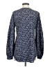CAbi 100% Polyester Blue Long Sleeve Blouse Size S - photo 2