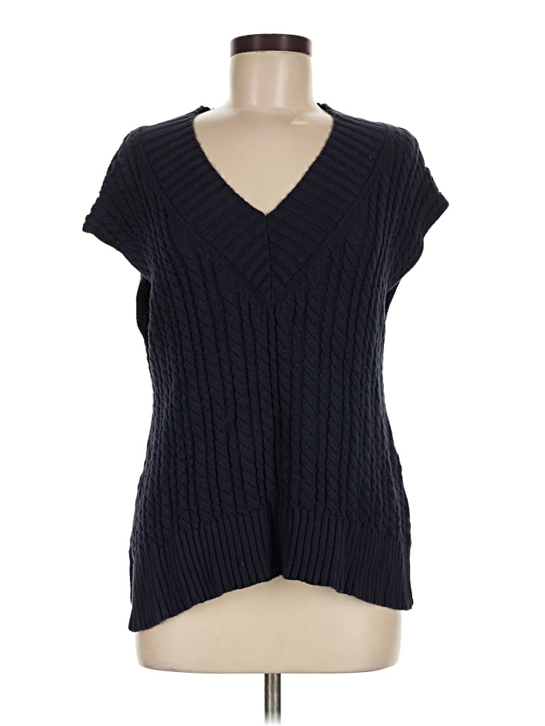 Pre-owned French Connection Sweater Vest In Blue
