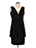 MSK Solid Black Cocktail Dress Size 12 - photo 1