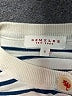 DemyLee 100% Cotton Stripes Ivory Cardigan Size S - photo 7