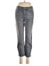 J.Jill Chevron-herringbone Gray Jeans Size 4 - photo 1