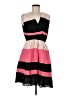 Taylor 100% Polyester Color Block Pink Cocktail Dress Size 6 - photo 1