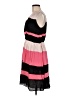 Taylor 100% Polyester Color Block Pink Cocktail Dress Size 6 - photo 5