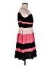 Taylor 100% Polyester Color Block Pink Cocktail Dress Size 6 - photo 4