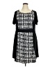 AGB Tweed Black Casual Dress Size 24 - photo 1