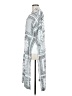 Lush 100% Cotton Silver Kimono Size L - photo 5