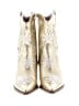 Betsey Johnson Gold Boots Size 5 - photo 2