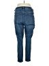 Seven7 Solid Blue Jeans Size 16 - photo 2