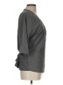 Unbranded Gray 3/4 Sleeve Blouse Size L - photo 4