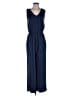 Ann Taylor LOFT Outlet Solid Blue Jumpsuit Size S - photo 1