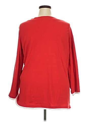 Woman Within Long Sleeve Blouse (view 2)