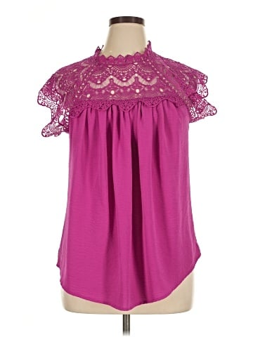 Rain Short Sleeve Blouse (view 1)