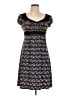Studio Y Graphic Black Casual Dress Size L - photo 1