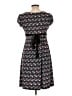 Studio Y Graphic Black Casual Dress Size L - photo 2