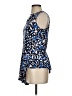 Leota Blue Sleeveless Blouse Size S - photo 5
