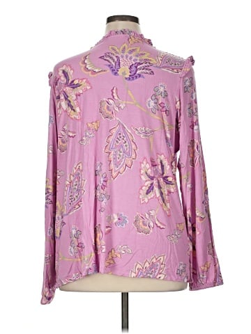 Belle By Kim Gravel Long Sleeve Blouse (view 2)