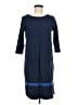 IZOD Blue Casual Dress Size M - photo 1