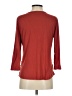 The Pyramid Collection Red 3/4 Sleeve Top Size S - photo 2