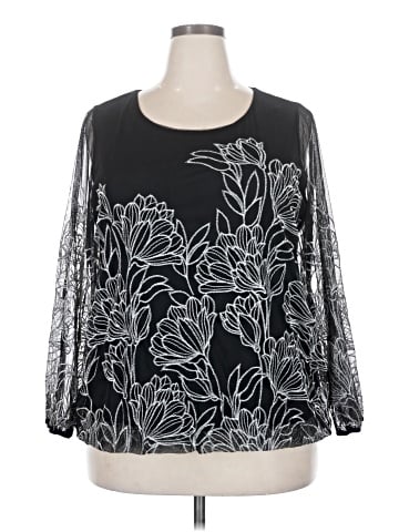 Alfani Long Sleeve Blouse (view 1)