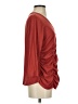 The Pyramid Collection Red 3/4 Sleeve Top Size S - photo 4