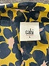 CAbi 100% Polyester Animal Print Gold Sleeveless Blouse Size L - photo 7