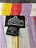 Angie Stripes Yellow White Casual Pants Size M - photo 5