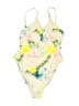 Old Navy Tie-dye Yellow One Piece Swimsuit Size M - photo 1
