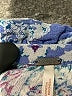 Free People 100% Rayon Paisley Blue Long Sleeve Blouse Size S - photo 4