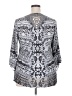 World Unity Gray 3/4 Sleeve Blouse Size XXL - photo 2