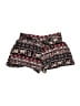 Assorted Brands 100% Rayon Print Black Shorts Size S - photo 1