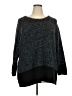 Simply Be 100% Acrylic Color Block Black Pullover Sweater Size 24 - photo 1