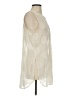 Knox Rose Ivory Sleeveless Blouse Size S - photo 4
