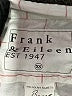 Frank & Eileen 100% Cotton Plaid White Long Sleeve Button-Down Shirt Size XS - photo 4