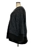 Simply Be 100% Acrylic Color Block Black Pullover Sweater Size 24 - photo 5