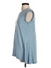 BCBGMAXAZRIA Blue Sleeveless Blouse Size S - photo 5