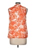 1.State 100% Polyester Orange Tank Top Size M - photo 2