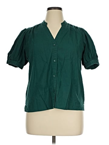 Nine West Short Sleeve Blouse (view 1)