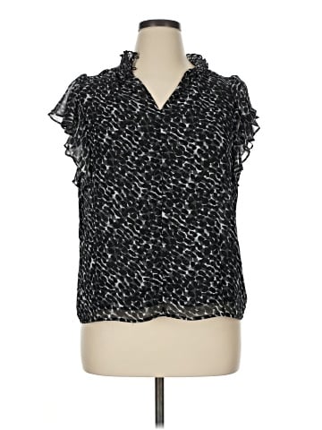 1.State Short Sleeve Blouse (view 1)