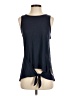 BCBGMAXAZRIA Blue Sleeveless T-Shirt Size XS - photo 1