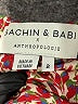Sachin + Babi 100% Polyester Paisley Red Casual Dress Size 2 - photo 7