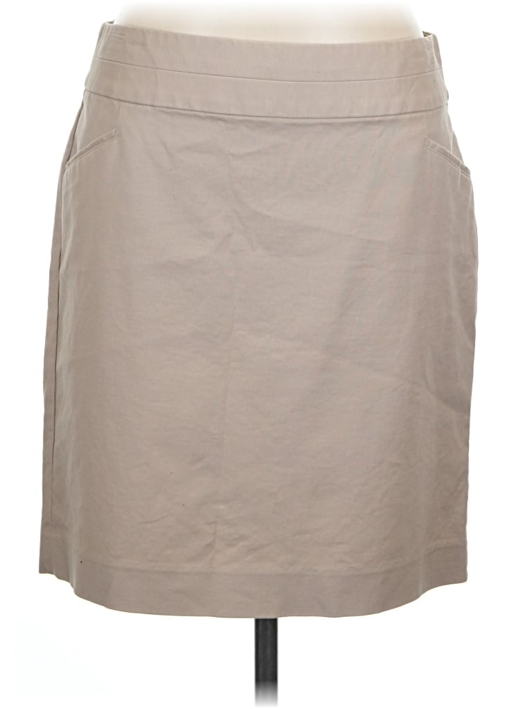 Pre-owned Banana Republic Factory Store Casual Skirt In Tan
