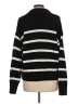 Old Navy 100% Cotton Stripes Black Pullover Sweater Size L - photo 2