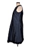 Sara Campbell 100% Polyester Solid Blue Cocktail Dress Size 8 - photo 5