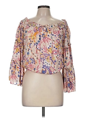 Free People 3/4 Sleeve Blouse (view 1)