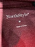North Style Burgundy Poncho Size M - photo 7