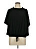 A New Day Black Short Sleeve Top Size L - photo 1