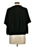 A New Day Black Short Sleeve Top Size L - photo 2