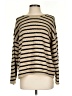Blu Pepper Stripes Tan Pullover Sweater Size S - photo 1