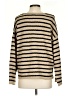Blu Pepper Stripes Tan Pullover Sweater Size S - photo 2