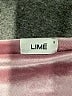 Lime Pink 3/4 Sleeve Blouse Size S - photo 7